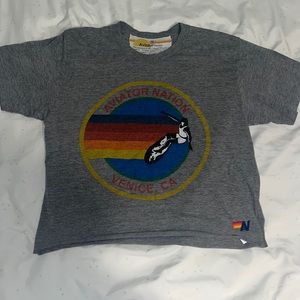 AVIATOR NATION boyfriend tee